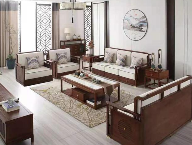 新中式实木家具,就是有韵味!