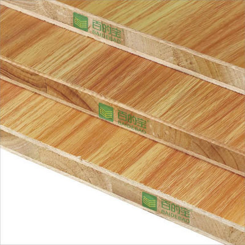 中国10大板材品牌百的宝E0级杉木芯生态板衣柜板材金城千里