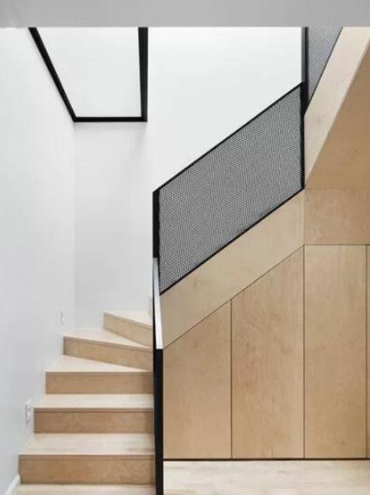 楼梯配柜子的设计太完美 家里有楼梯的不要放过